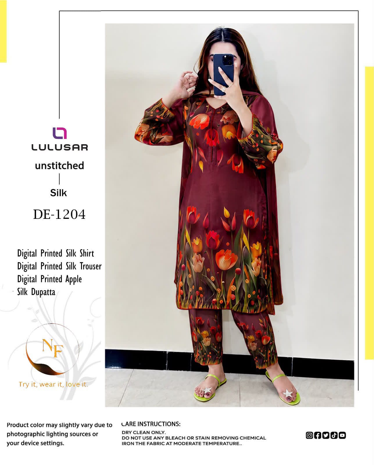 LULUSAR – Premium Shamooz Silk Collection