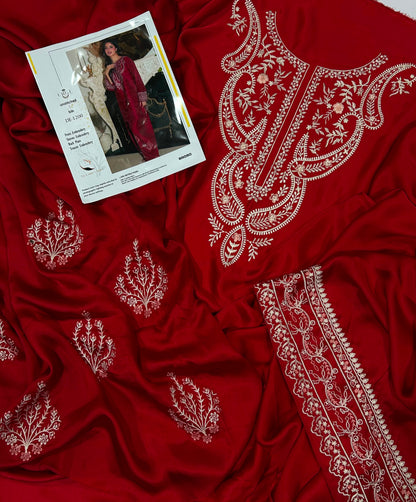 Embroidered Silk 2-Piece