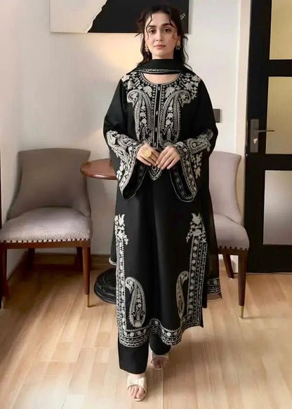 MIRANA dhanak embroidered hit code unstiched 3pc