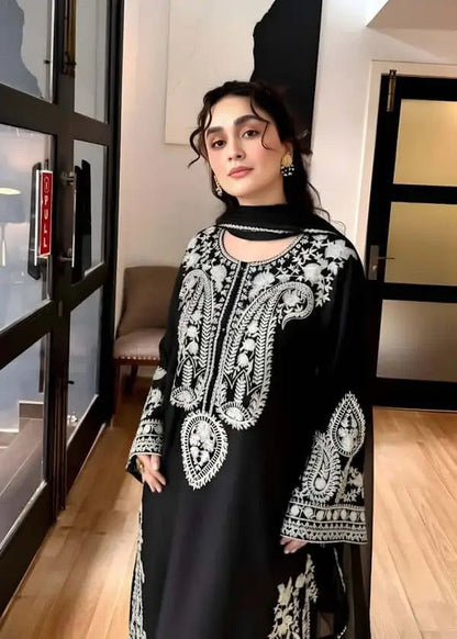 MIRANA dhanak embroidered hit code unstiched 3pc